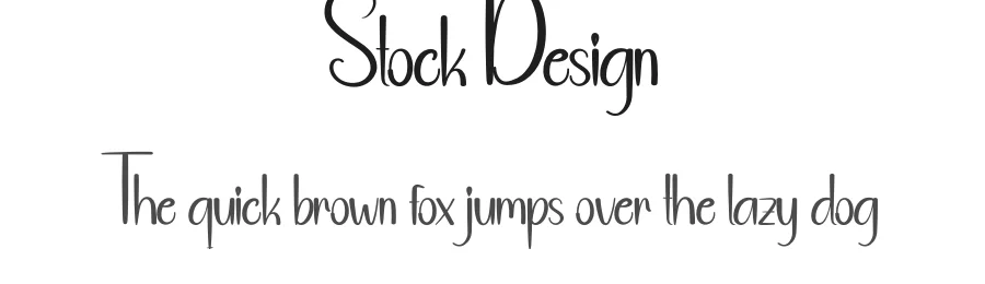Stock Design