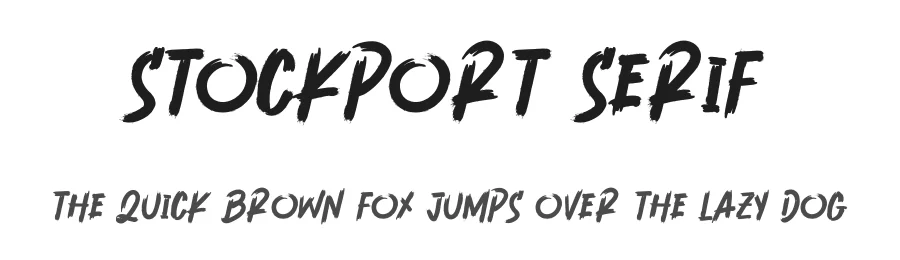 Stockport Serif by Trequartista Studio — Serif Font