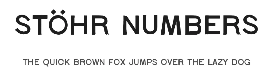 Stöhr Numbers