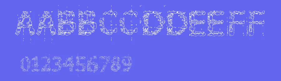 Stone Edge by Alf Nielsen — Decorative Font — thumbnail 3