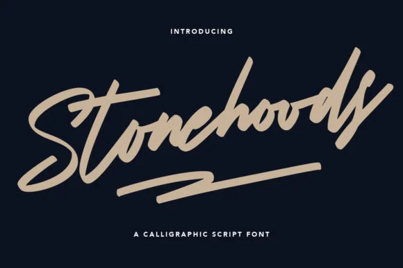 Stonehoods Font by Maulana Creative — Script Handwritten Font