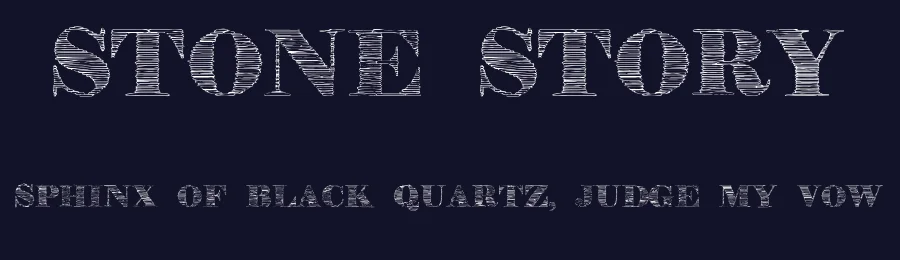 Stone Story by Digital Typeface Studio — Decorative Font — thumbnail 2