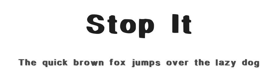 Stop It