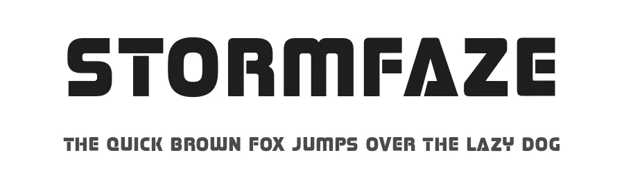 Stormfaze by Typodermic Fonts — Display Font