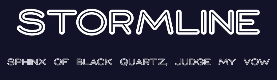 Stormline by Måns Grebäck — Sans Serif Font — thumbnail 2
