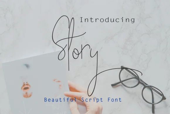 Story Font by Rudistudio — Script Handwritten Font