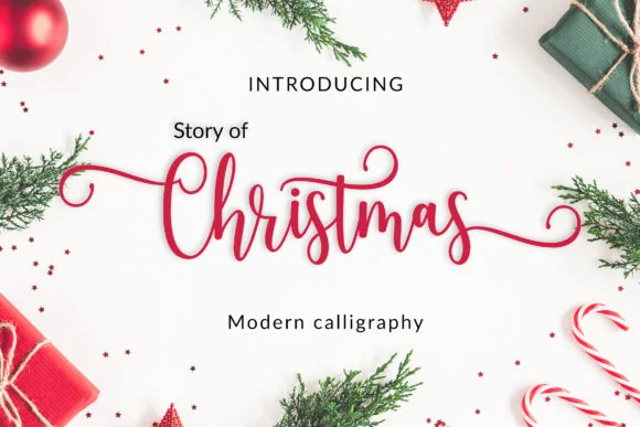 Story of Christmas Font by Amarlettering — Script Handwritten Font