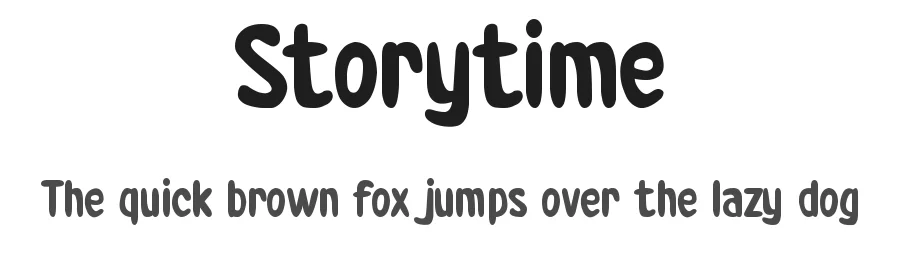 Storytime by Pinisiart — Decorative Font