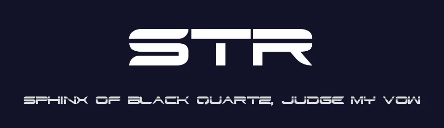 STR by Max Callaghan — Display Font — thumbnail 2