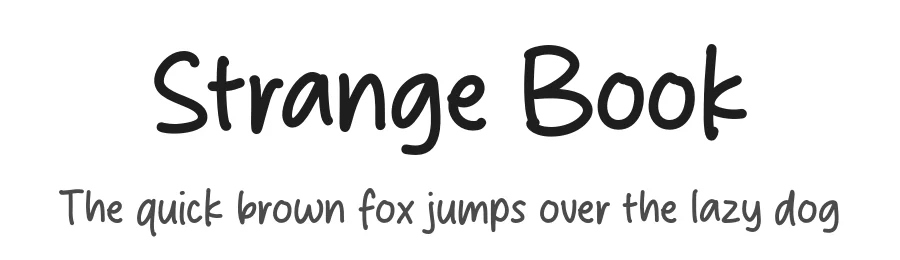 Strange Book