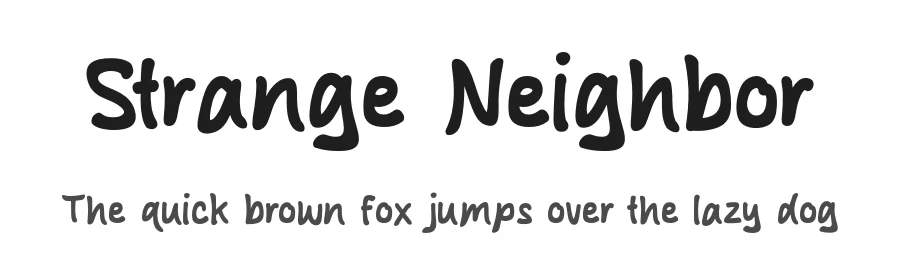 Strange Neighbor
