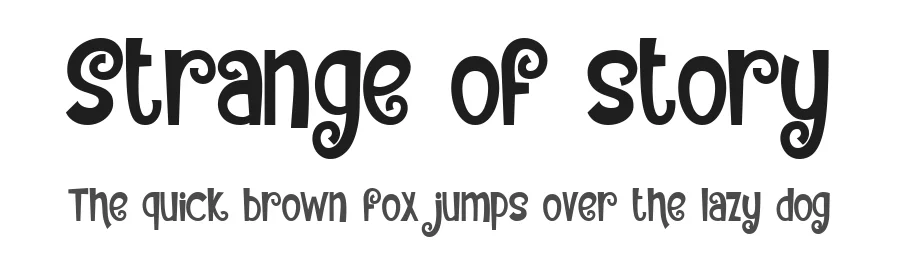 Strange of story