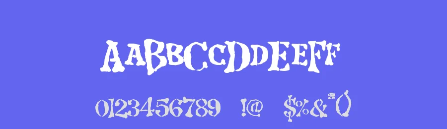 Strange World by Christopher Hansen — Decorative Font — thumbnail 3