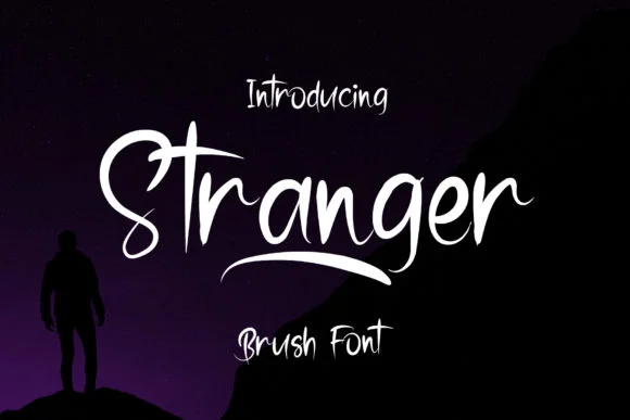 Stranger Font by Sharon ( DmStudio ) โ Script Handwritten Font