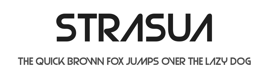 Strasua by Typodermic Fonts — Display Font