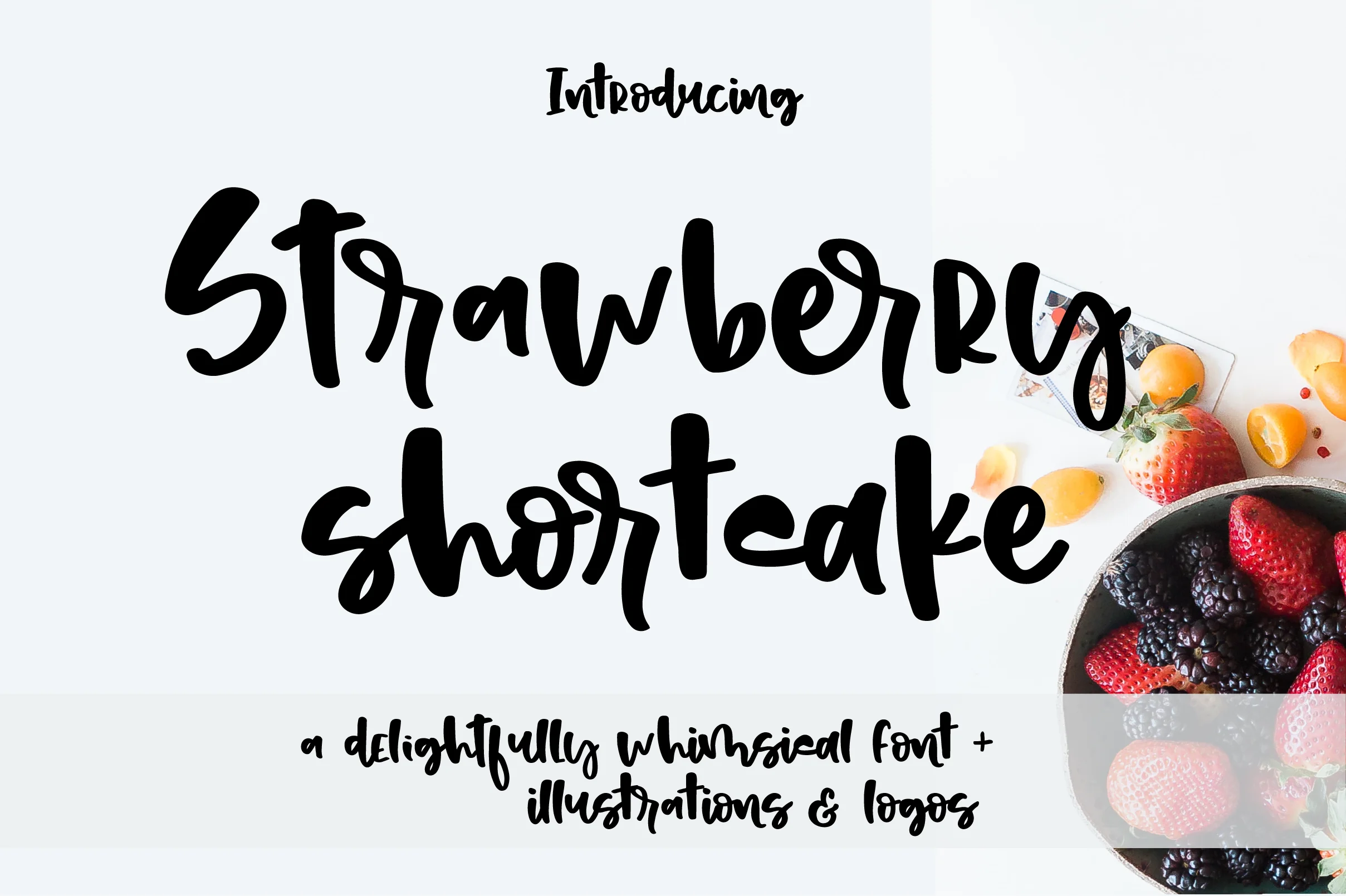 Strawberry Shortcake Font by theinkaffair β Script Handwritten Font