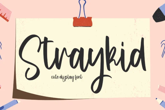 Straykid Font by Arendxstudio — Script Handwritten Font