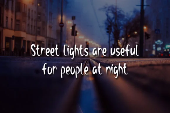 Street Lights Font by morningtimestudio — Script Handwritten Font — thumbnail 2