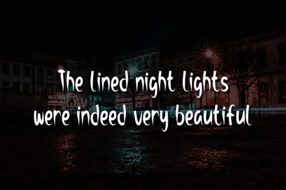 Street Lights Font by morningtimestudio — Script Handwritten Font — thumbnail 4