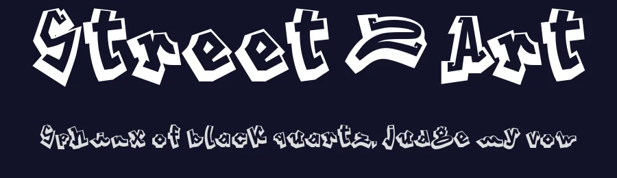 Street 2 Art by Galdino Otten Fonts — Script Handwritten Font — thumbnail 2