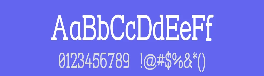 Street Corner Slab by GemFonts / Typotheticals — Serif Font — thumbnail 3
