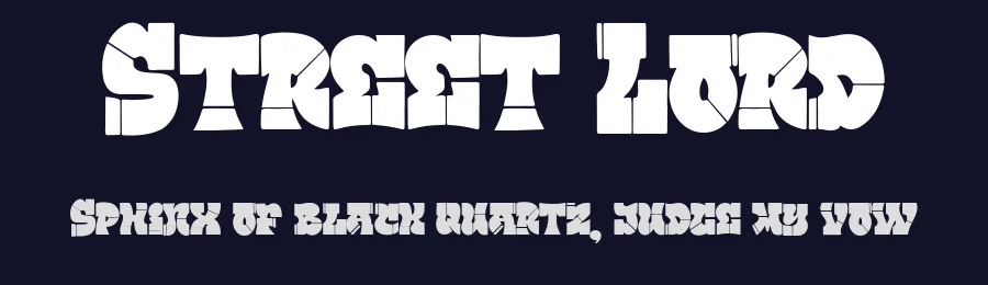 Street Lord by Blankids — Script Handwritten Font — thumbnail 2
