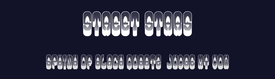 Street Stars by Vladimir Nikolic — Decorative Font — thumbnail 2