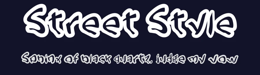 Street Style by Woodcutter — Script Handwritten Font — thumbnail 2
