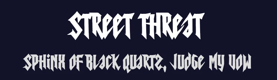 Street Threat by Chequered Ink — Script Handwritten Font — thumbnail 2