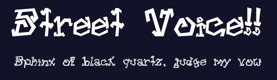 Street Voice!! by Mauricio Malacay — Script Handwritten Font — thumbnail 2