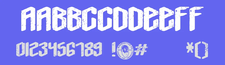 Streets Of Valhalla by Woodcutter — Decorative Font — thumbnail 3