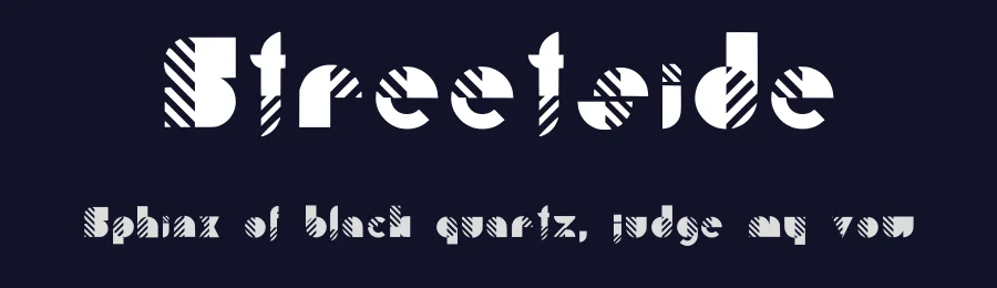 Streetside by Shin Vi — Decorative Font — thumbnail 2