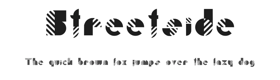 Streetside by Shin Vi — Decorative Font