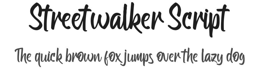 Streetwalker Script