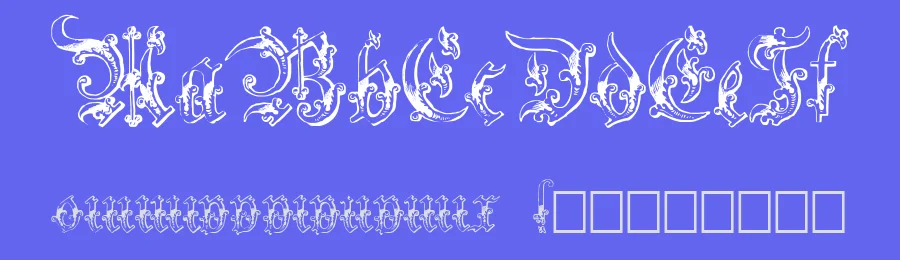 Strelsau by Paul Lloyd — Blackletter Font — thumbnail 3