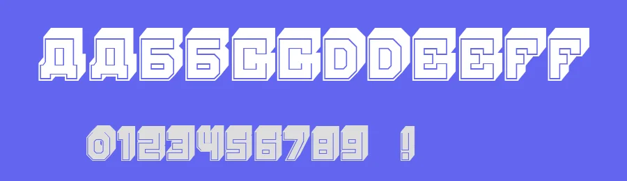 Strengthen by Vladimir Nikolic — Decorative Font — thumbnail 3