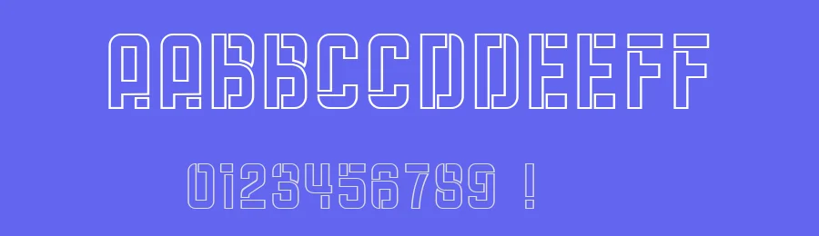 Stretcher by Vladimir Nikolic — Decorative Font — thumbnail 3
