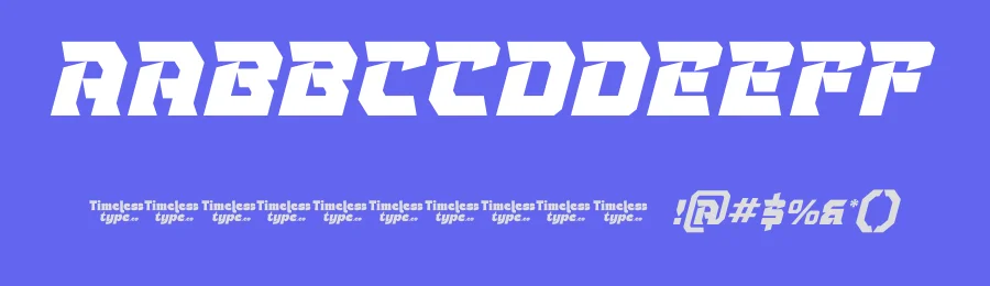 Strike Vortex by Timelesstype Studio — Display Font — thumbnail 3