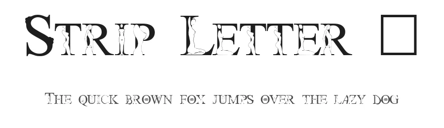 Strip Letter 1