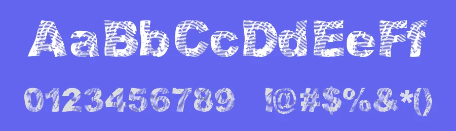 Strippin'dirty by Veredgf — Decorative Font — thumbnail 3