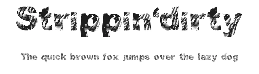 Strippin'dirty