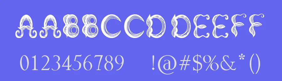Stroke Mustache by Mario Otalvaro — Decorative Font — thumbnail 3