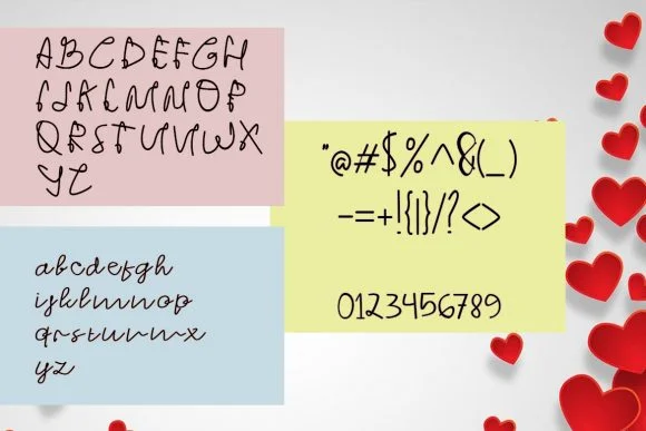 Strong Heart Font by rafantypestudio — Script Handwritten Font — thumbnail 8