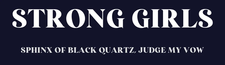 Strong Girls by Saridezra — Serif Font — thumbnail 2