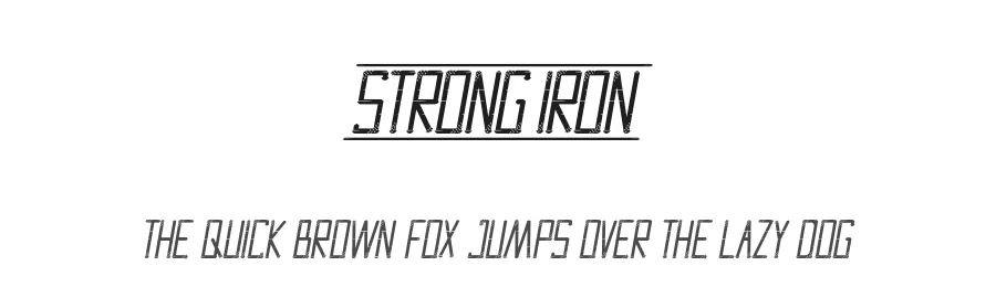Strong Iron