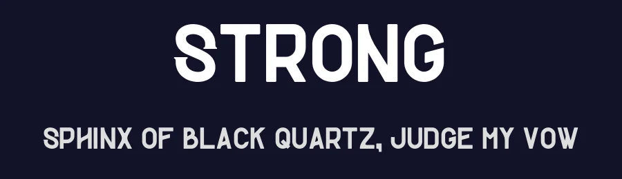 Strong by Saiful Rizal — Decorative Font — thumbnail 2