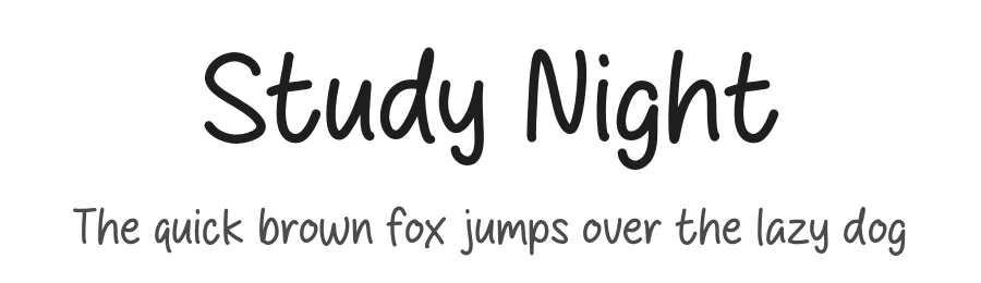 Study Night