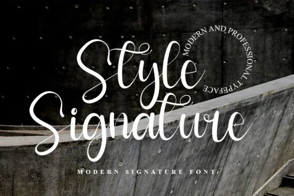 Style Signature Font by Inermedia STUDIO — Script Handwritten Font