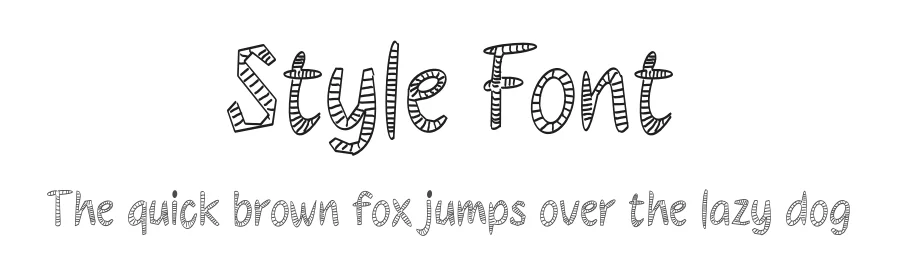 Style Font