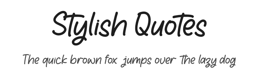 Stylish Quotes